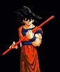 Goku con bastone.gif